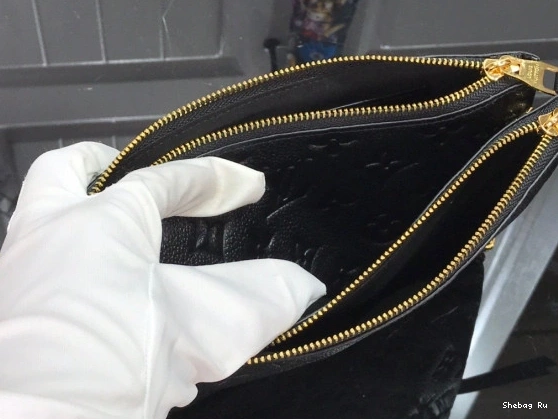POCHETTE VUITTON LOUIS ZIP DOUBLE 0814